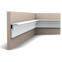 CX197 Карниз-молдинг для подсветки Orac Decor из дюрополимера - Плинтус потолочный